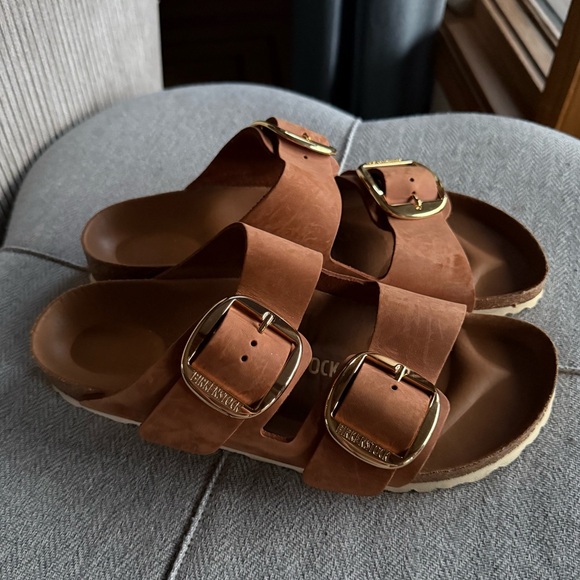 Birkenstock Arizona Big Buckle Slide Sandal - Picture 2 of 8